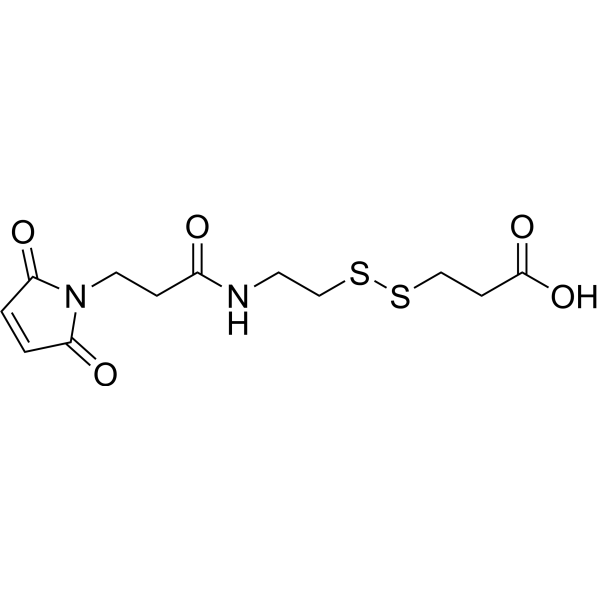 Mal-NH-ethyl-SS-propionic acid 2128735-24-8